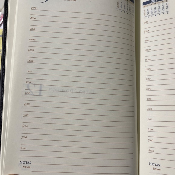 100% genuine Italian leather Spanish agenda year 2025 - Picture 4 of 4